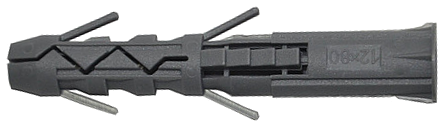 Дюбель КПО, універсальний 8x50, ПП, потрійний розпір